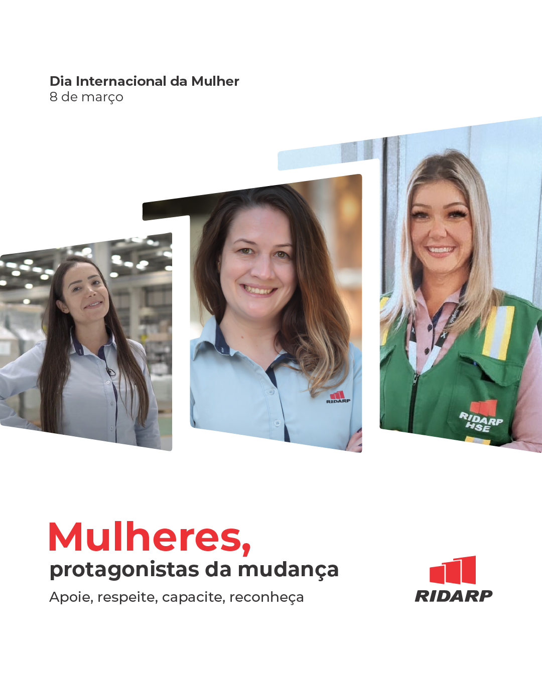 Conteúdo institucional produzido para a Ridarp