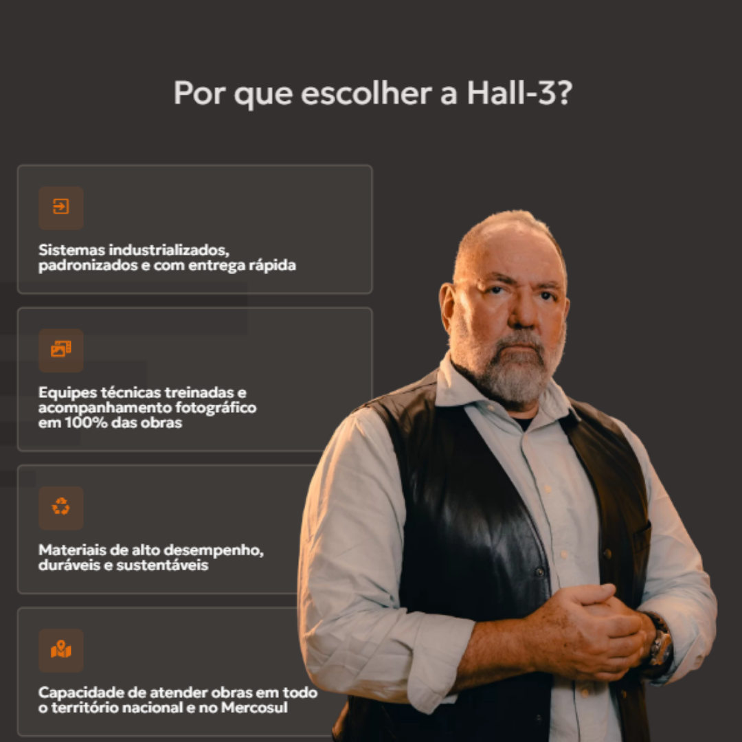 Conteúdo do site Hall-3