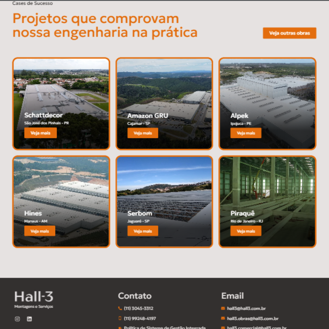 Projeto apresentado no site Hall-3