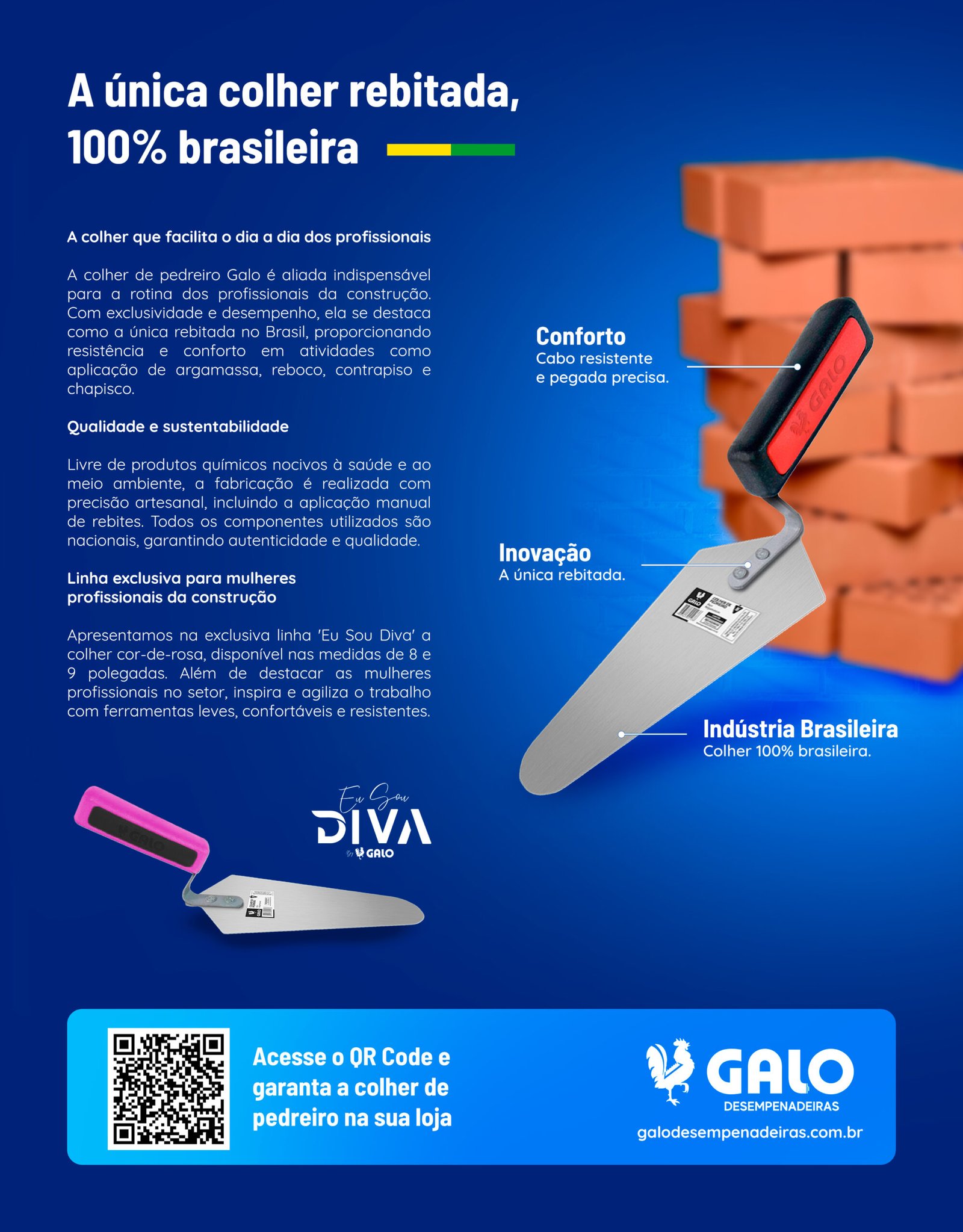 Página do catálogo Galo