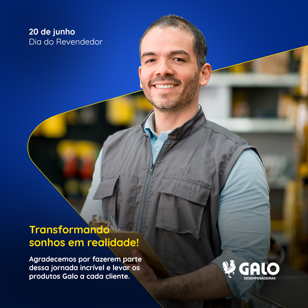 Peça para redes sociais Galo