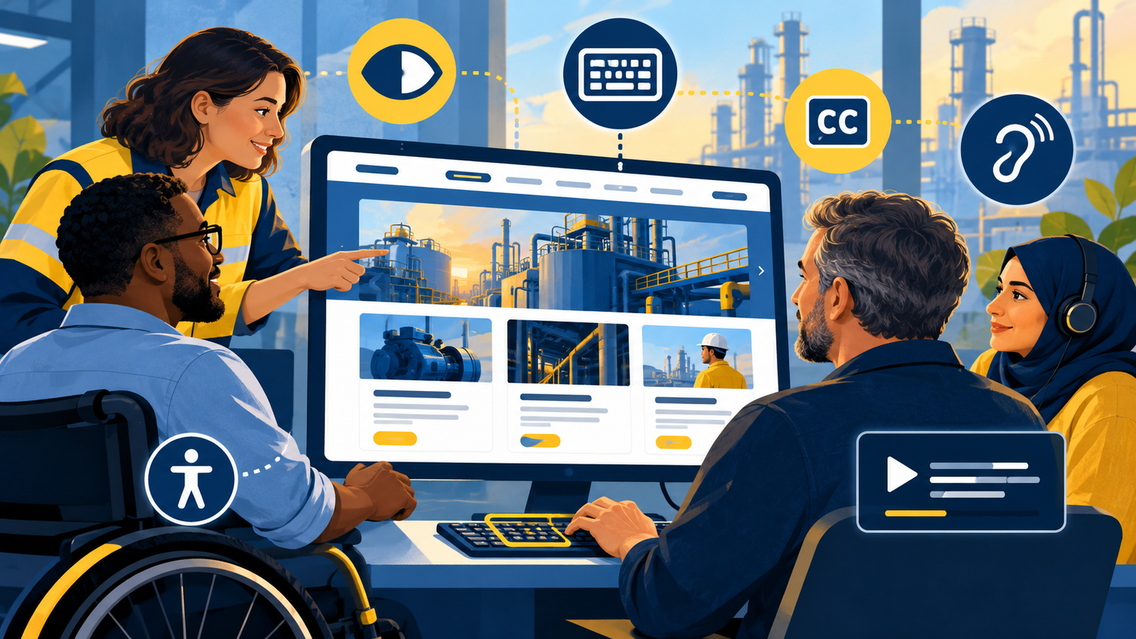 Acessibilidade em sites B2B gera confiança